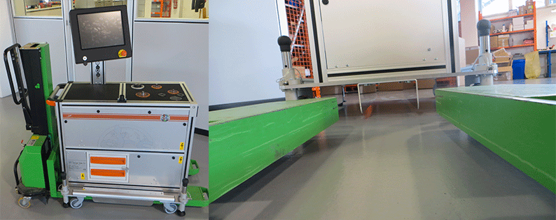 FTY and AWT palletized test benches