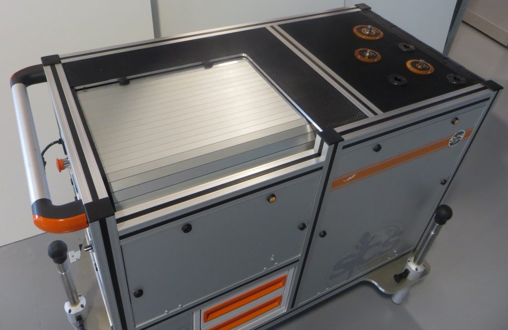 FTY bench for testing robotized nutrunners FTY bench for testing robotized nutrunners