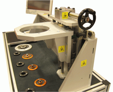 Joint simulator bench with spindle support