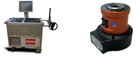 Test eines hydraulischen impulsschraubers