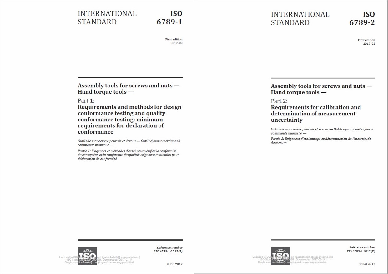 Richtlinie ISO 6789: 2003 und das Kalibrierzertifikat