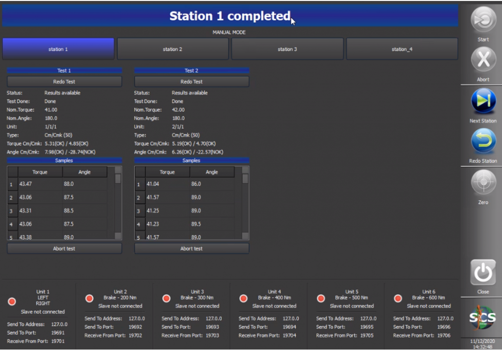 Multi FTY - Test automatico di robot sulle linee di produzione