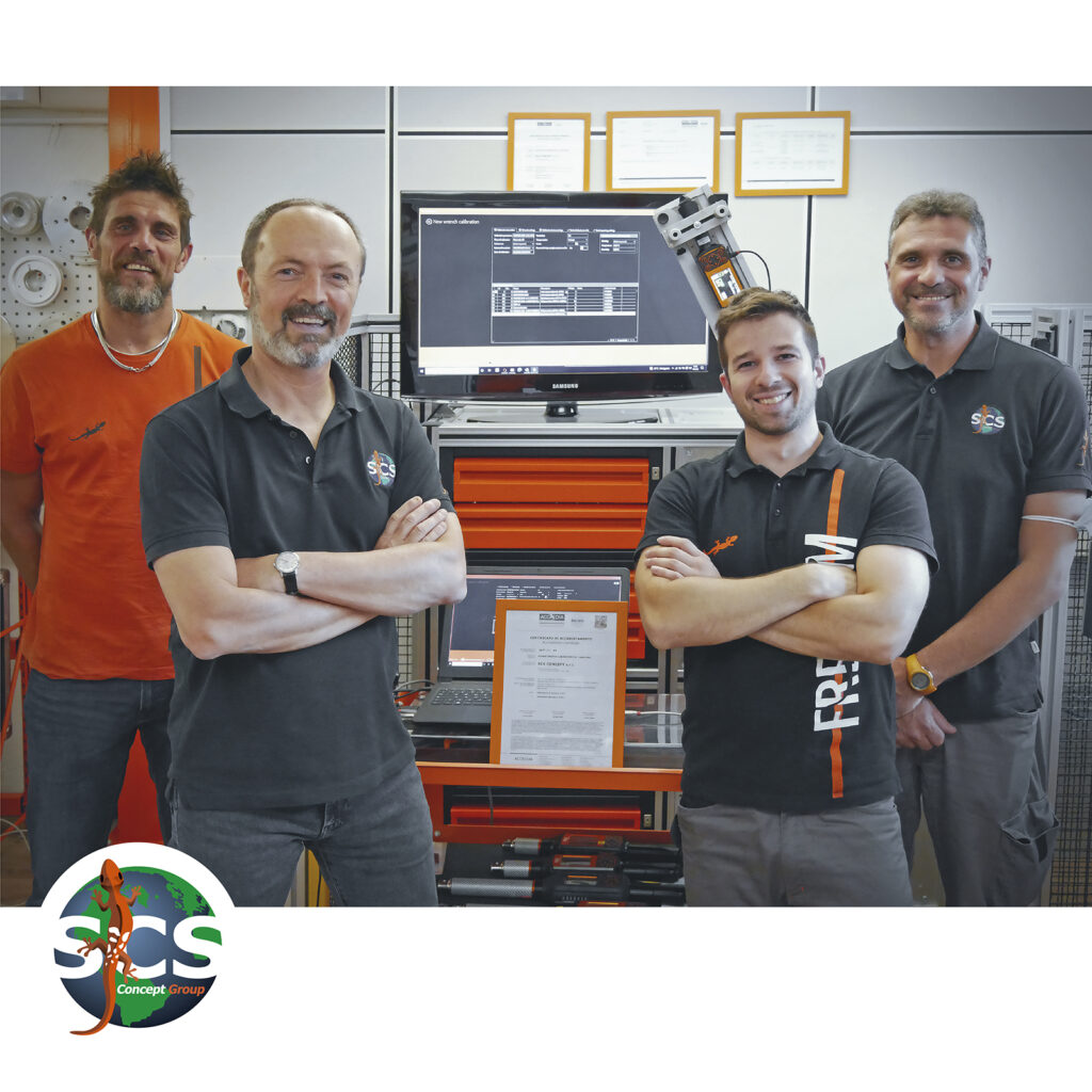 Le laboratoire SCS Concept a obtenu l'accréditation pour l'étalonnage à l'angle.